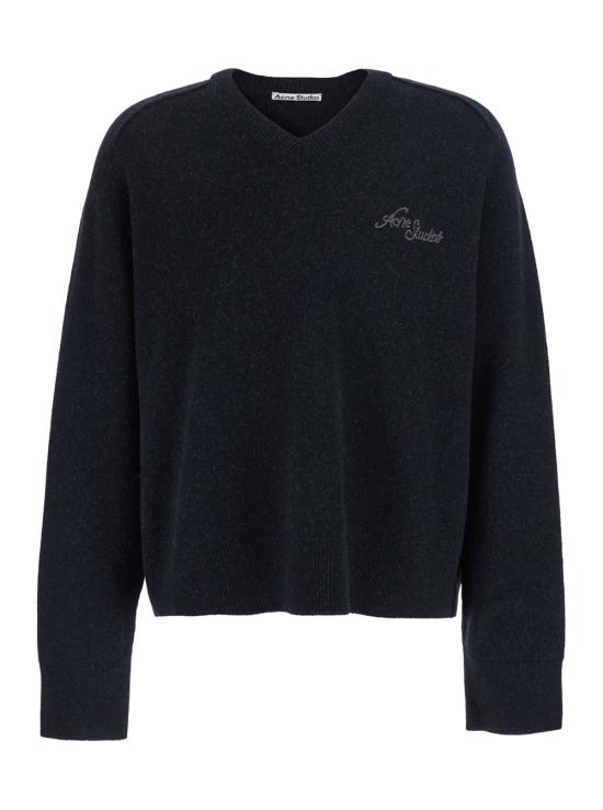 26FW 아크네 스튜디오 긴팔 티셔츠 B60419900 Black