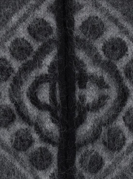 26FW 카사블랑카 긴팔 티셔츠 MAW26KW148901MOHAIR Black - CASABLANCA