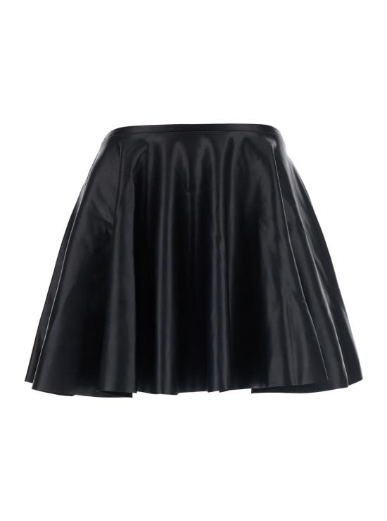 26FW 노마카말리 스커트 ST325SLV015001 Black