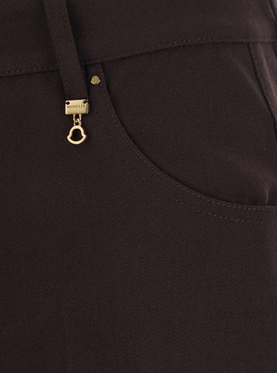 26FW 몽클레어 스트레이트 팬츠 2A00013599UU259 Brown - MONCLER