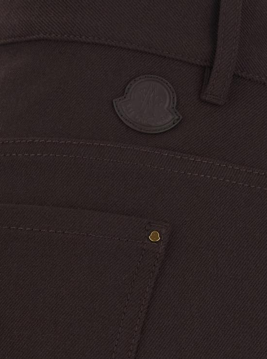 26FW 몽클레어 스트레이트 팬츠 2A00013599UU259 Brown - MONCLER