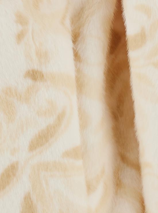 26FW 카사블랑카 자켓 MAW26OT25301FAUXFUR Beige - CASABLANCA
