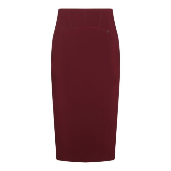 26FW 니사 스커트 F1366BORDEAUX Burgundy