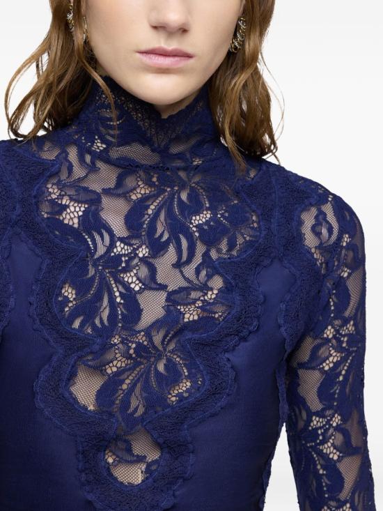 26FW 파코라반 긴팔 티셔츠 26AJTO025PA0170 P481 BLUE - PACO RABANNE