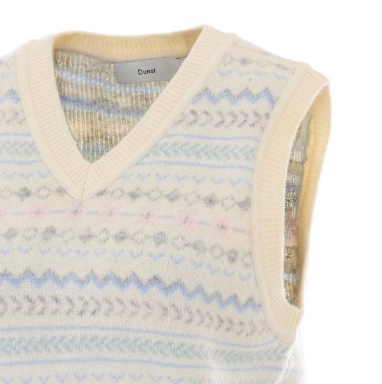 26FW 던스트 베스트 UDSW6C117CR CREAM BEIGE - DUNST