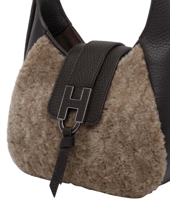 26FW 호간 토트백 KBW01XS2100 VJQ7E55 BROWN - HOGAN