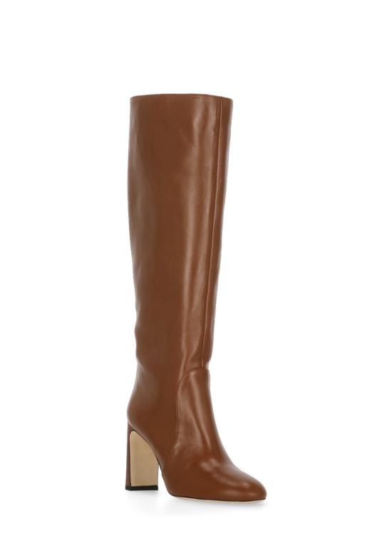 26FW 스튜어트 와이츠먼 부츠 BABETTE TUBO BOOT 85 Dress NappaLuxe Saddle BROWN - STUART WEITZMAN