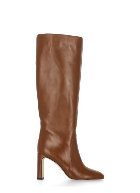 26FW 스튜어트 와이츠먼 부츠 BABETTE TUBO BOOT 85 Dress NappaLuxe Saddle BROWN