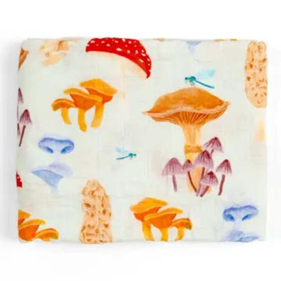  [키즈] One Canoe Two Paper Co. 침구 키즈 원 카누 투 페이퍼 컴퍼니 버섯 아기 속싸개
