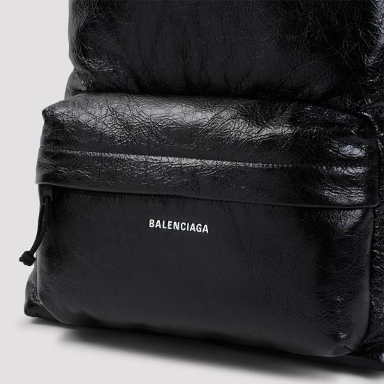 26FW 발렌시아가 로고 패치 익스플로러 백팩 503221 1VG07 1000 BLACK - BALENCIAGA