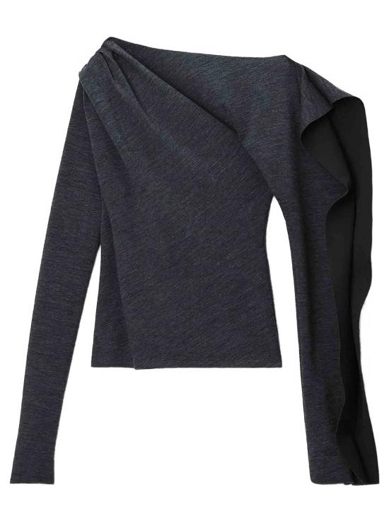 26FW 알렉산더 왕 탑 1CC4261403 010 CHARCOAL