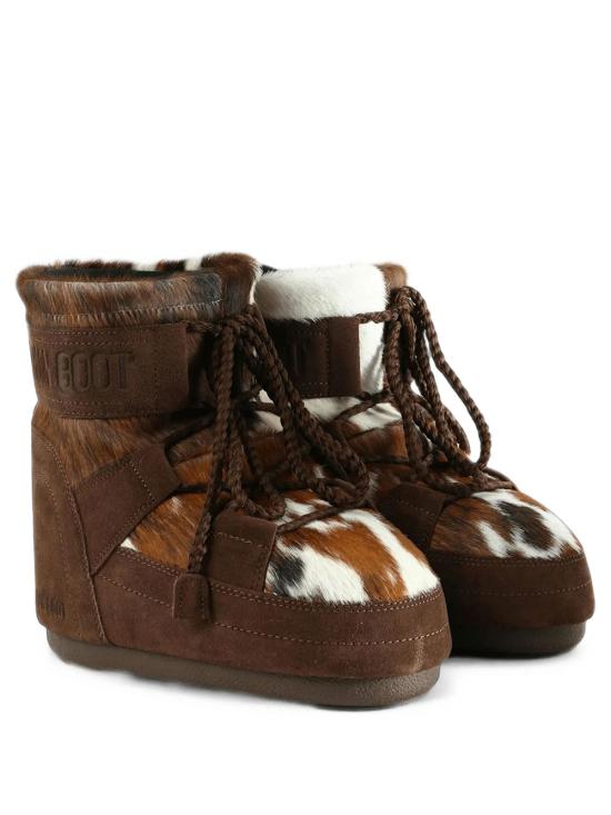 26FW 문부츠 아이콘 나일론 로우 부츠 80D1409930 AM04 WHITE COCOA - MOON BOOT