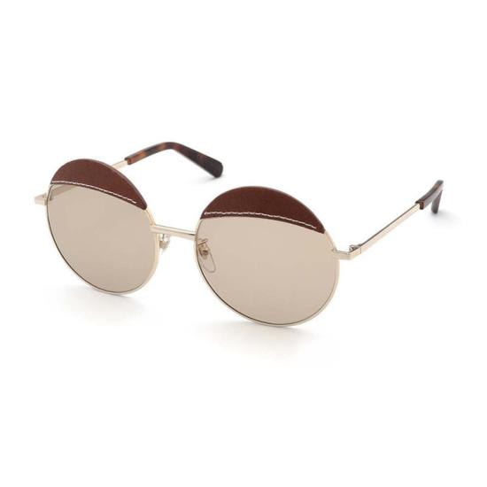  로에베 안경 라운드 풀림 LW40007 U33 N 선글라스 골드 - LOEWE