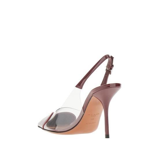 26FW 알라이아 힐/펌프스 AA3E083CK150 Red - ALAIA