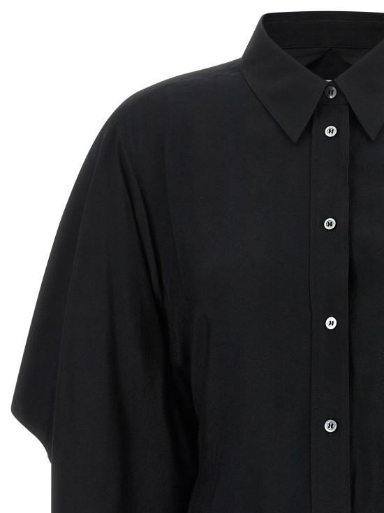 26FW 마르지엘라 블라우스/셔츠 케이프 셔츠, 셔츠와 블라우스, 블랙 - MAISON MARGIELA