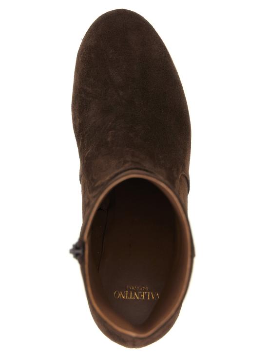 26FW 발렌티노 가라바니 부츠 포셋  및 앵클  브라운 - VALENTINO GARAVANI