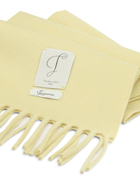 26FW 자크뮈스 머플러/스카프 L 시아르페 & 풀라드 옐로우 - JACQUEMUS