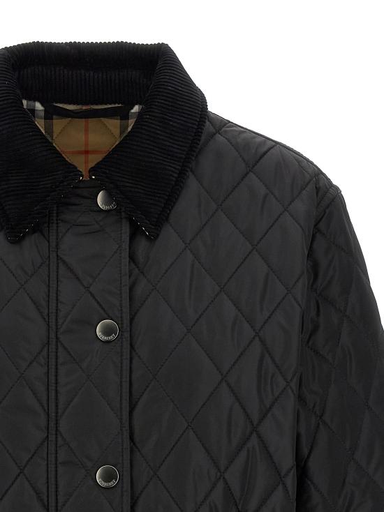26FW 버버리 패딩 올드햄  재킷 블랙 - BURBERRY
