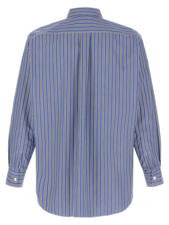 26FW 꼼데가르송 셔츠 줄무늬 , 와 블라우스, 파란색 - COMME DES GARCONS