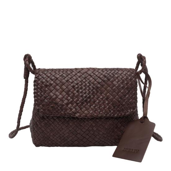 26FW 이벨리브 숄더백 PARIS CHOCO BROWN