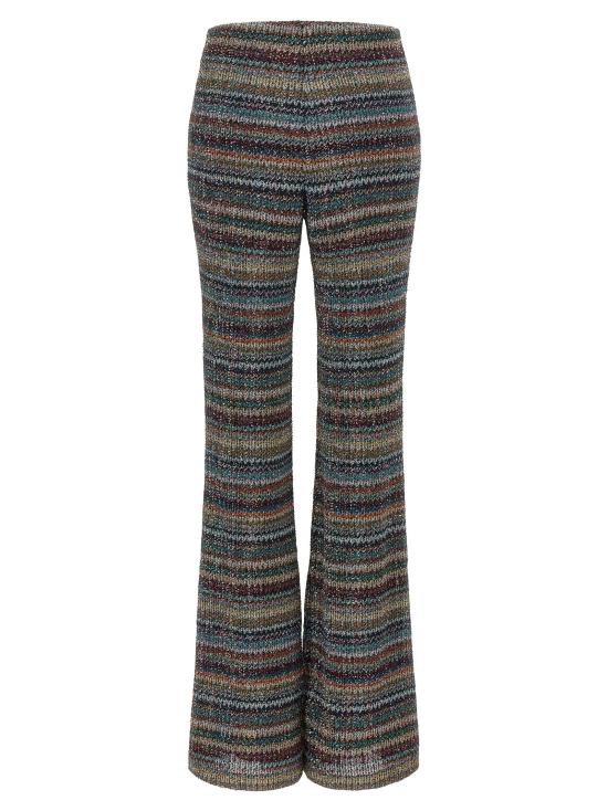 26FW 미소니 스트레이트 팬츠 그리스 패턴 직조 바지 (다채로운 색상) - MISSONI