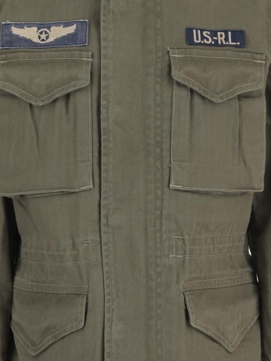 26FW 폴로 랄프로렌 로고 아이코닉 밀리터리 자켓 710961616001 Green - POLO RALPH LAUREN