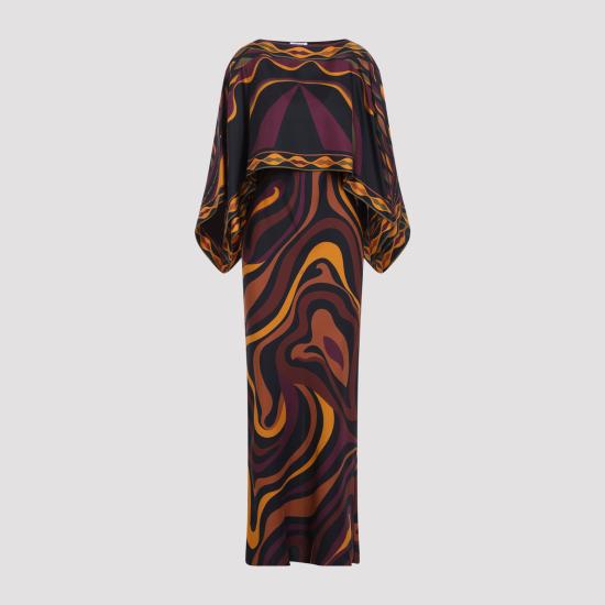 26FW 에밀리오푸치 미디 원피스 6URI306U761 003 MULTICOLOUR - EMILIO PUCCI