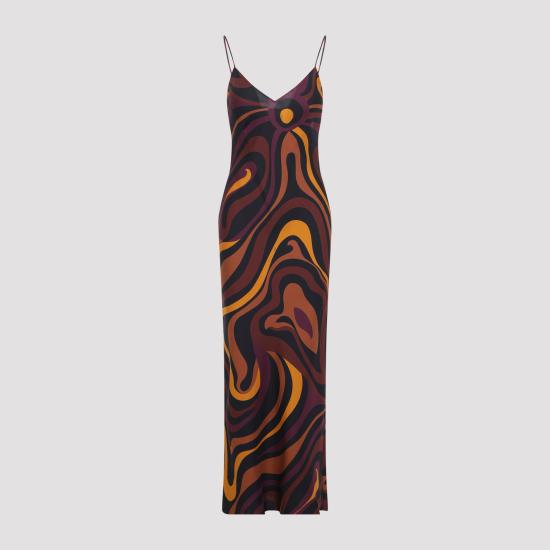 26FW 에밀리오푸치 미디 원피스 6URI306U761 003 MULTICOLOUR - EMILIO PUCCI