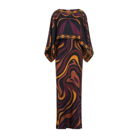 26FW 에밀리오푸치 미디 원피스 6URI306U761 003 MULTICOLOUR