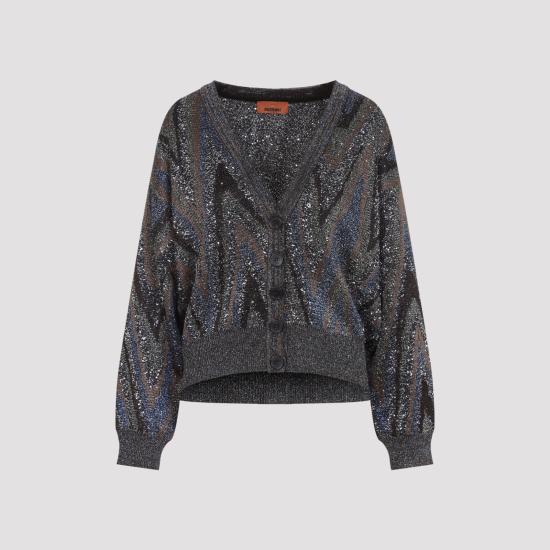 26FW 미소니 스웨터 DS26WM1GBK01LY S91U7 BLACK - MISSONI
