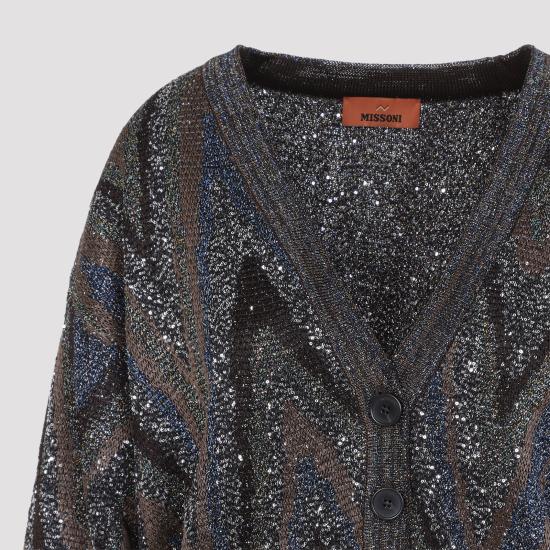 26FW 미소니 스웨터 DS26WM1GBK01LY S91U7 BLACK - MISSONI