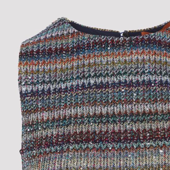 26FW 미소니 미디 원피스 DS26WG3LBC006Q SMSQW MULTICOLOUR - MISSONI