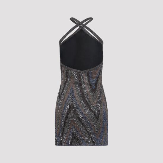 26FW 미소니 미디 원피스 DS26WG4IBK01LY S91U7 BLACK - MISSONI