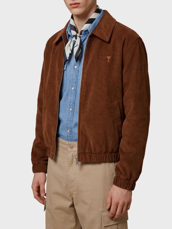 26FW 아미 자켓 HJK830CO0089 2221 BROWN - AMI