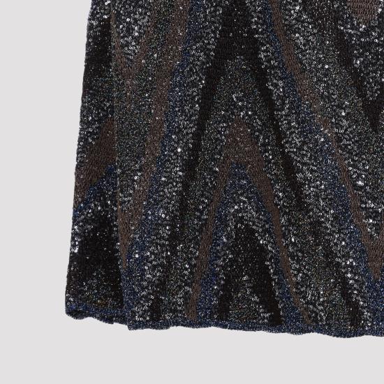 26FW 미소니 미디 원피스 DS26WG3TBK01LY S91U7 BLACK - MISSONI