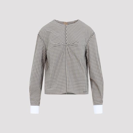 26FW 마르니 셔츠 TTMA0466QSUTC691 CHW25 NUDE NEUTRALS - MARNI