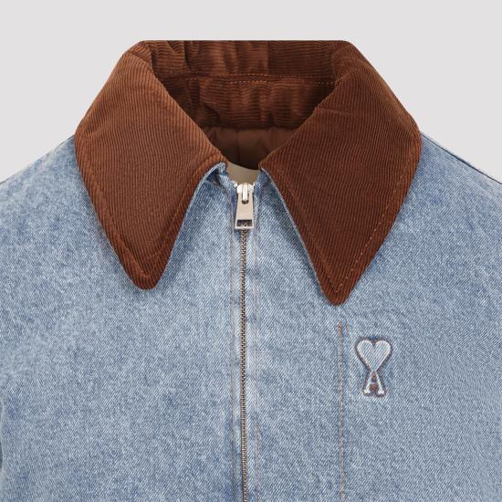26FW 아미 자켓 HJK922DE0046480 LIGHT BLUE - AMI