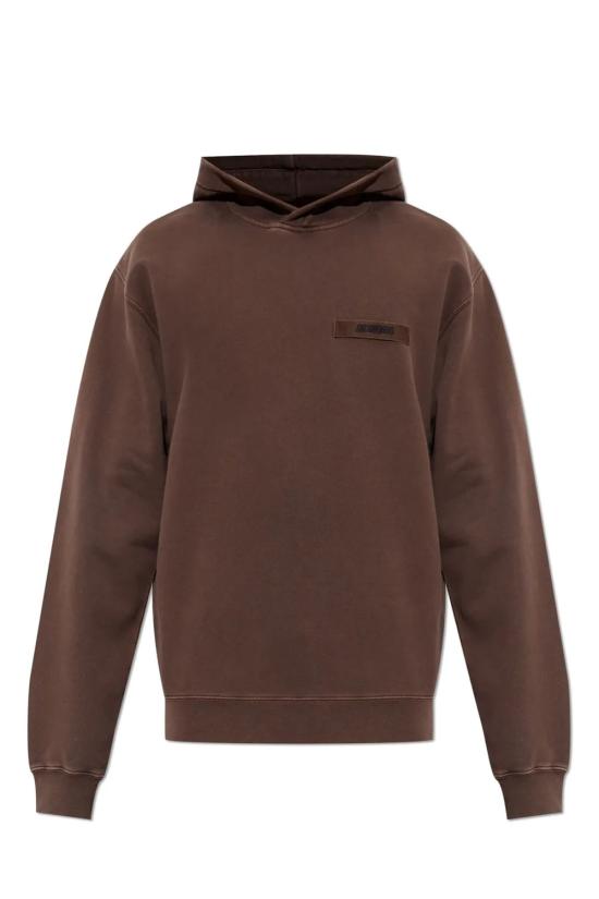 26FW 자크뮈스 후드 티셔츠 25EHOM00247AJ00 850 BROWN