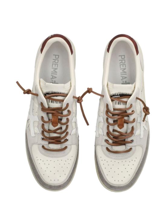 26FW 프리미아타 BSKT 바스켓 클레이 스니커즈 BSKTCLAY 7616 WHITE BORDEAUX - PREMIATA