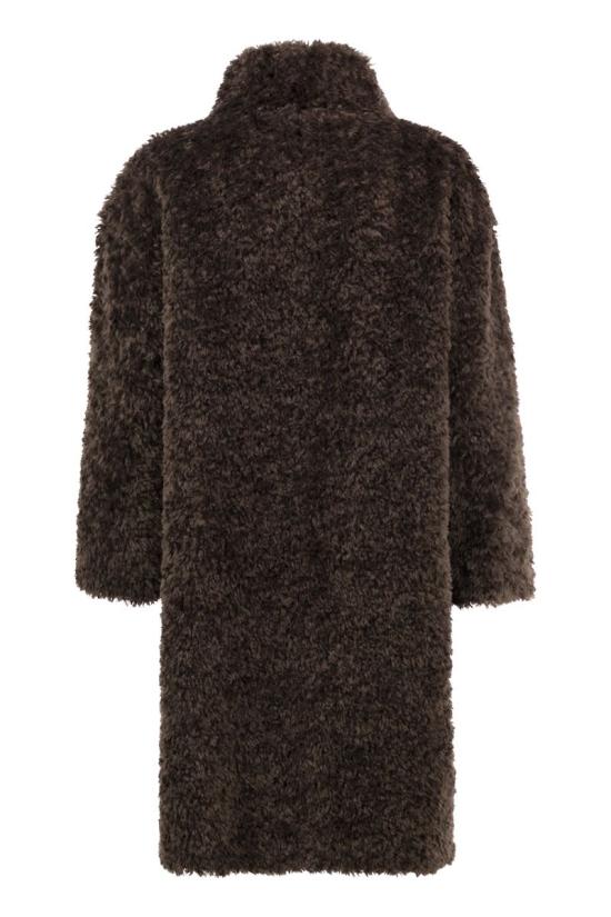 26FW 에르노 다이아고날 울 앤 나일론 울트라라이트 코트 GC000610D12421 8810 DARK BROWN - HERNO