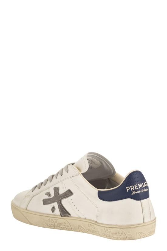 26FW 프리미아타 스티븐 로우 스니커즈 STEVEN 8479 WHITE BLUE - PREMIATA