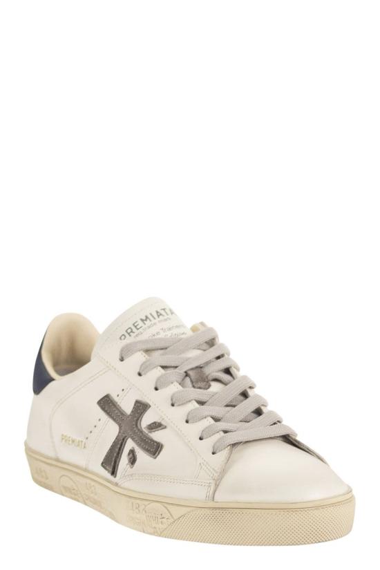 26FW 프리미아타 스티븐 로우 스니커즈 STEVEN 8479 WHITE BLUE - PREMIATA