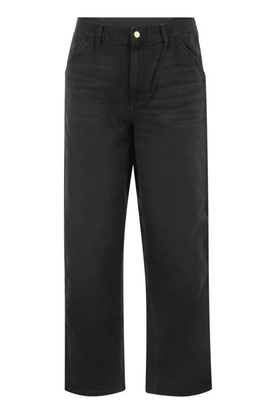 26FW 칼하트 WIP 싱글 니 팬츠 I034798 3T64O BLACK
