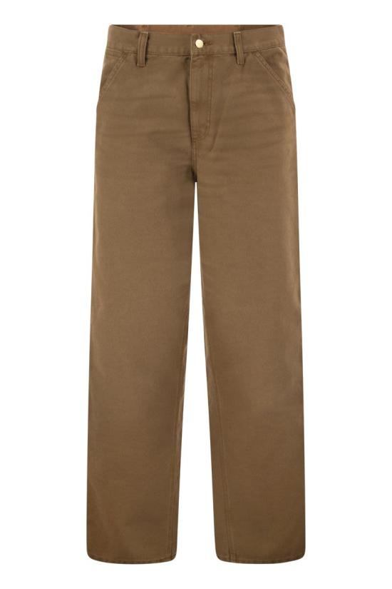 26FW 칼하트 WIP 싱글 니 팬츠 I034798 3TG4O BROWN