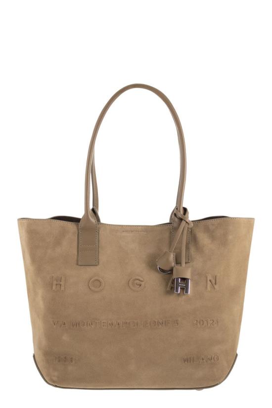 26FW 호간 토트백 KBW01TA0200UGMC414 BEIGE