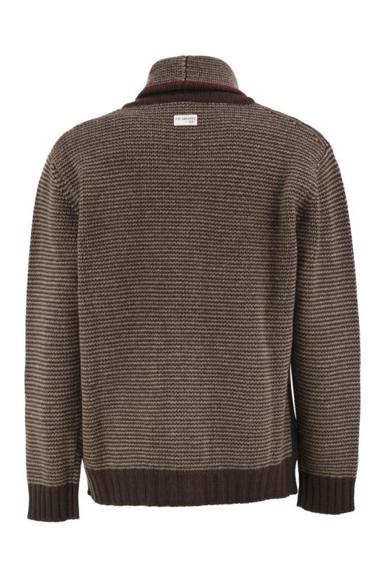26FW 페이 스웨터 MMMC1532770YTY0XD9 BROWN - FAY