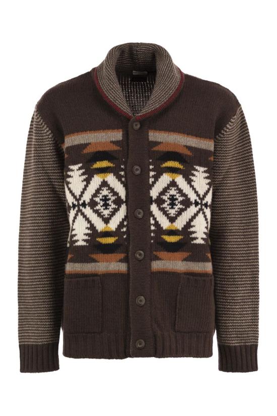 26FW 페이 스웨터 MMMC1532770YTY0XD9 BROWN