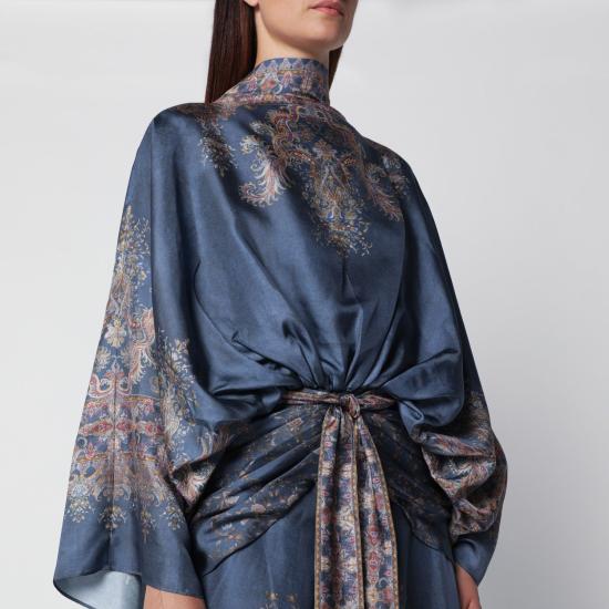 26FW 짐머만 미디 원피스 0145DF261SI NP BLUE - ZIMMERMANN