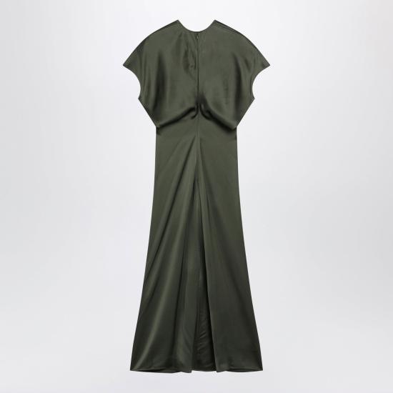 26FW 토템 미디 원피스 241WRD1103FB0020 136 GREEN - TOTEME