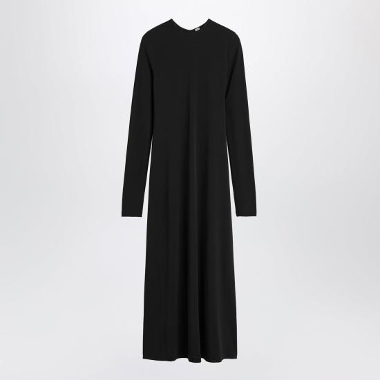 26FW 토템 미디 원피스 264WRD0317FB0162 001 BLACK